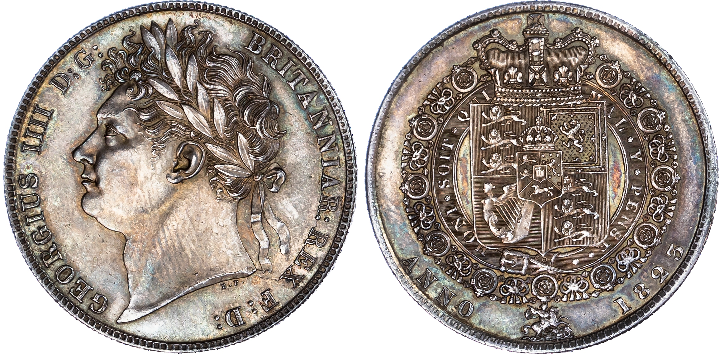 George IV (1820-1830), Halfcrown, 1823