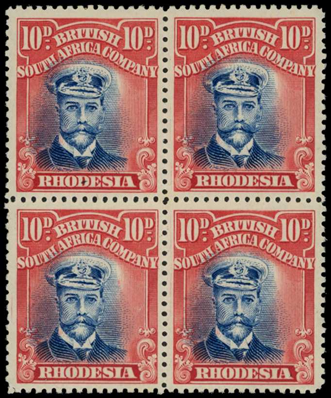 1922-4 10d Head Die IIIB, perf 15, white...