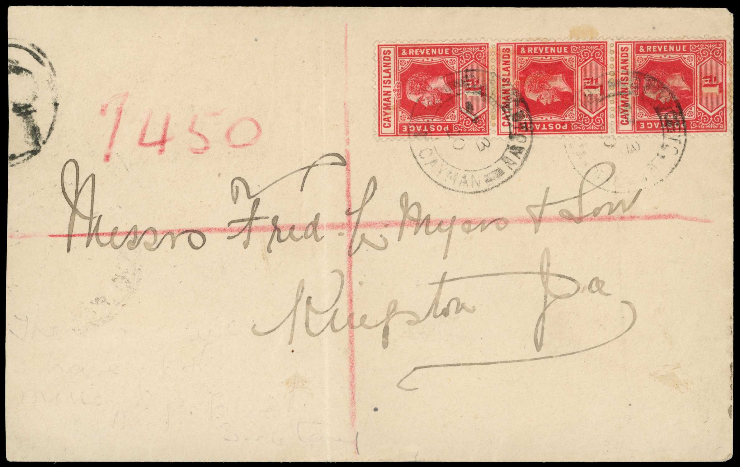 1892-1955 Mail to and from Jamaica,...