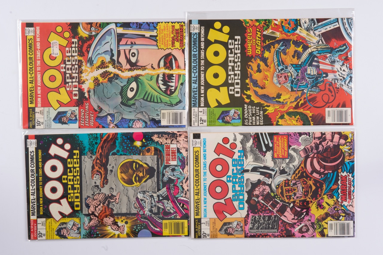 2001: A Space Odyssey #1 - #7 (Marvel Comics, 1976-1977)
