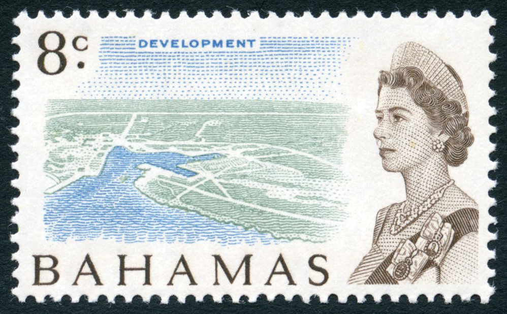 1970 8ct on white paper, u/m. SG 300a,...