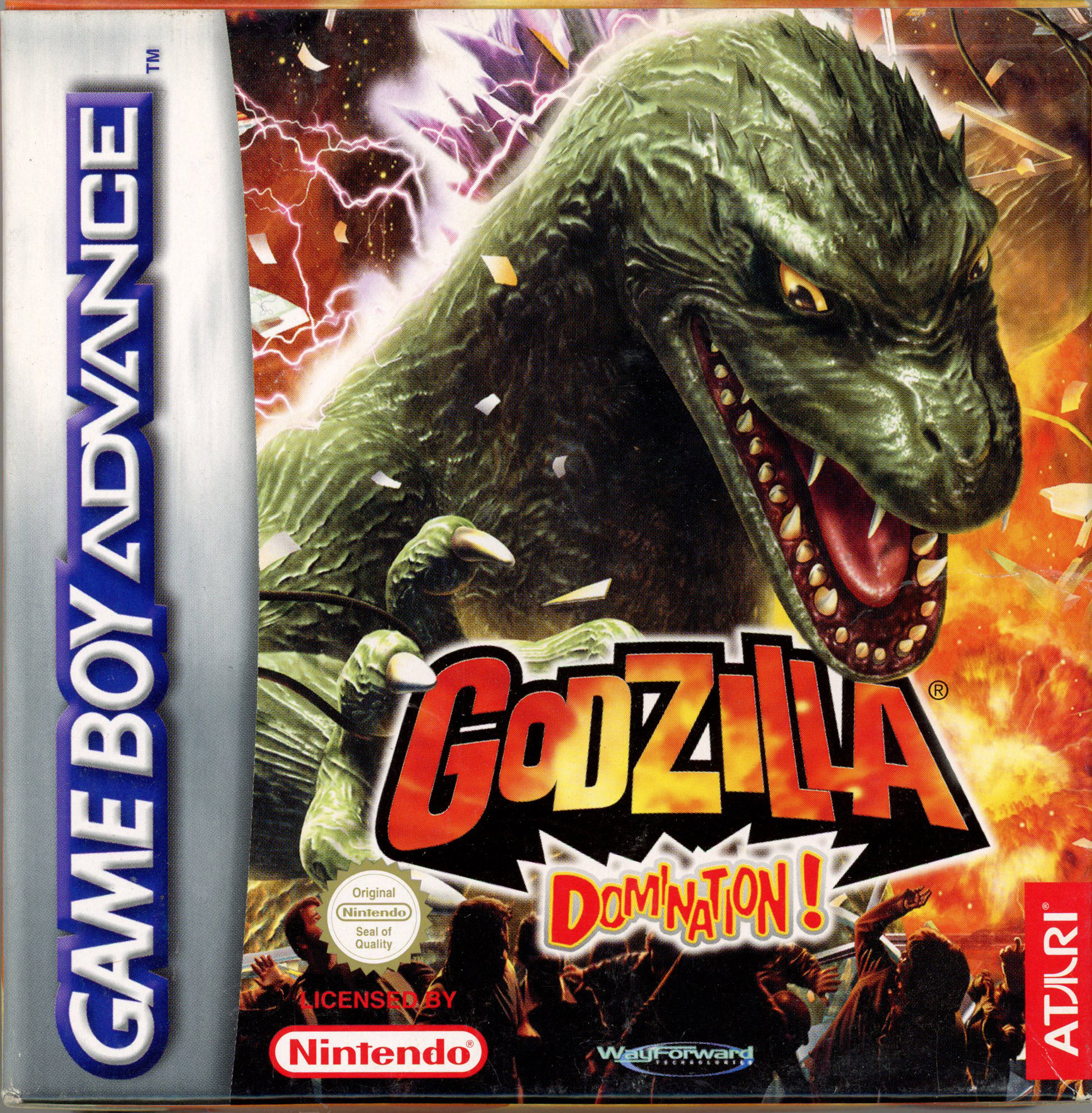 Nintendo - Godzilla Domination - Game Boy Advance - New