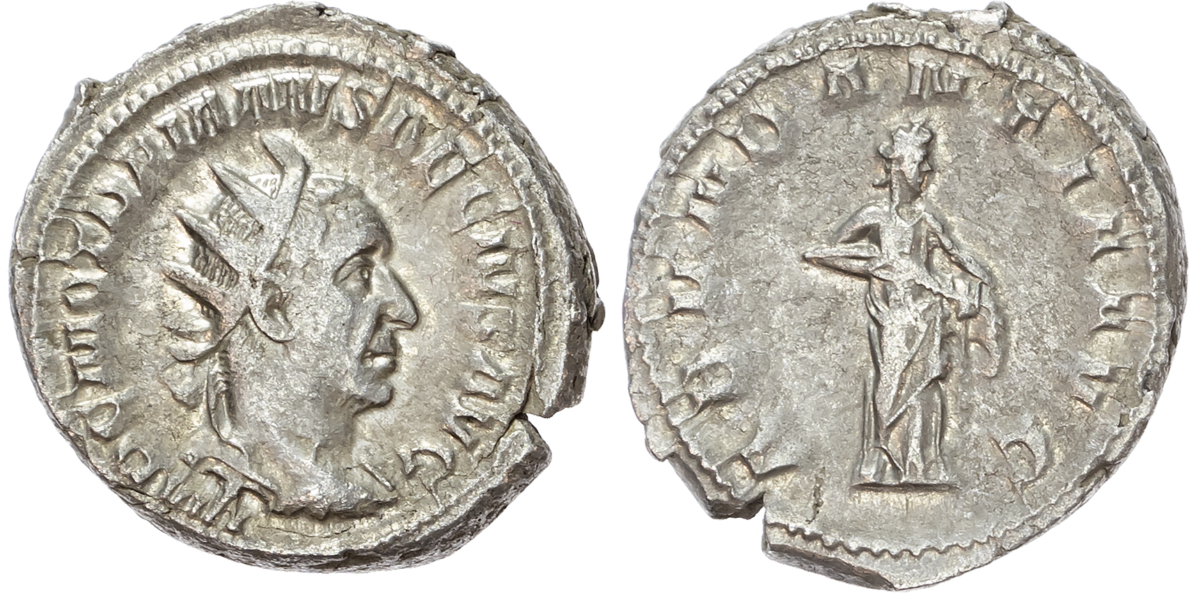 Trajan Decius (AD 249-251) AR Antoninianus, Rome, AD 249, 7.02g. 