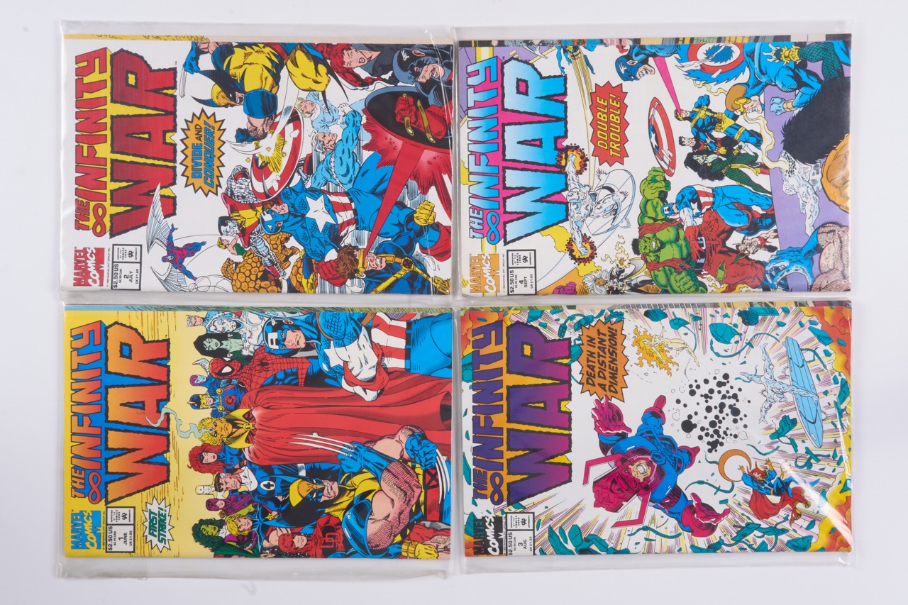 Infinity War Complete Set & Infinity Crusade Complete Set (Marvel Comics, 1992-93) Bundle of 12