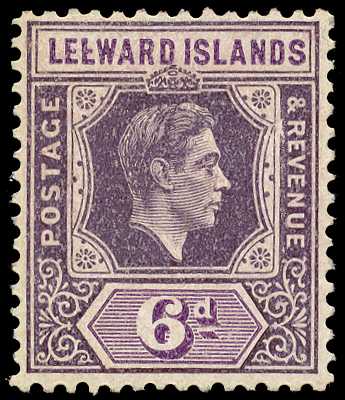 1942-47 6d deep dull and bright purple...