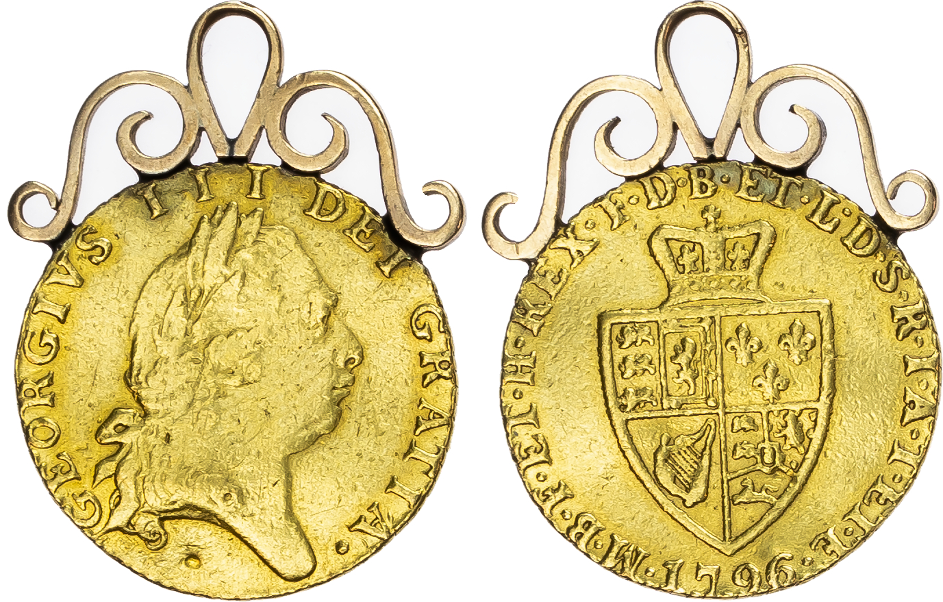 George III (1760-1820), Group of Gold Coins (5).