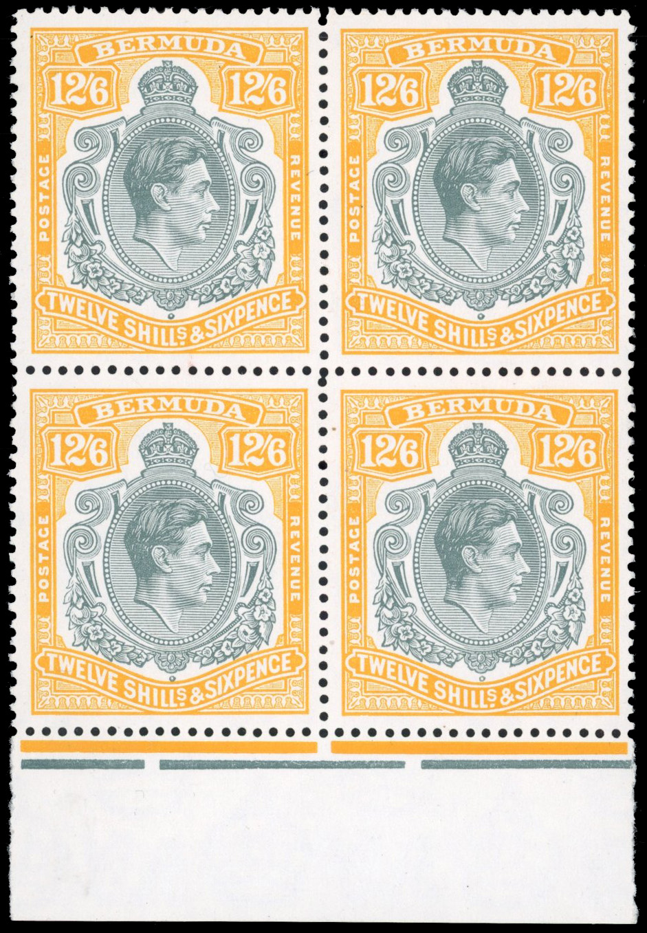 Bermuda SG 120e block mint
