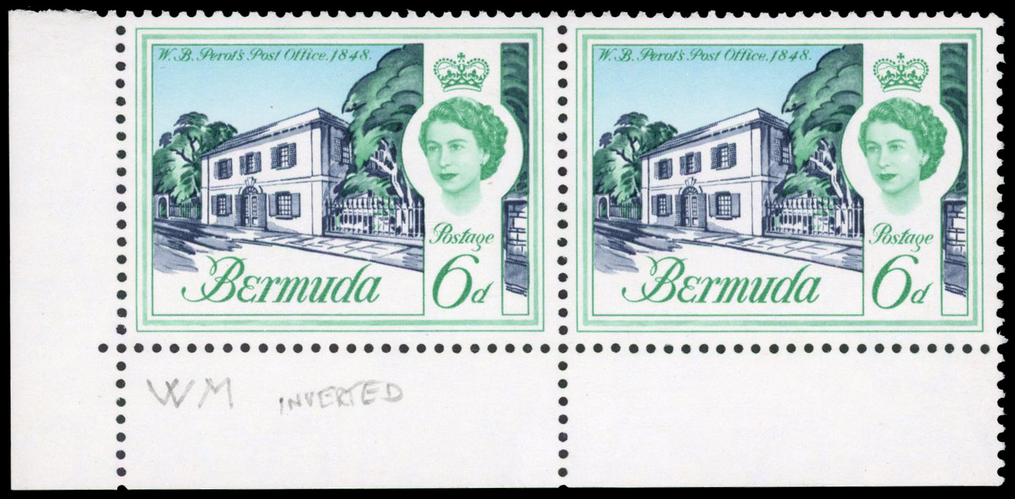 Bermuda SG 168w pair mint