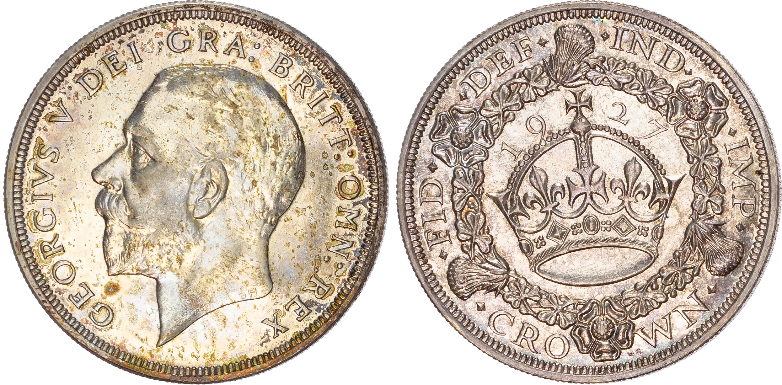 George V (1910-1936) Silver Proof Set 1927.