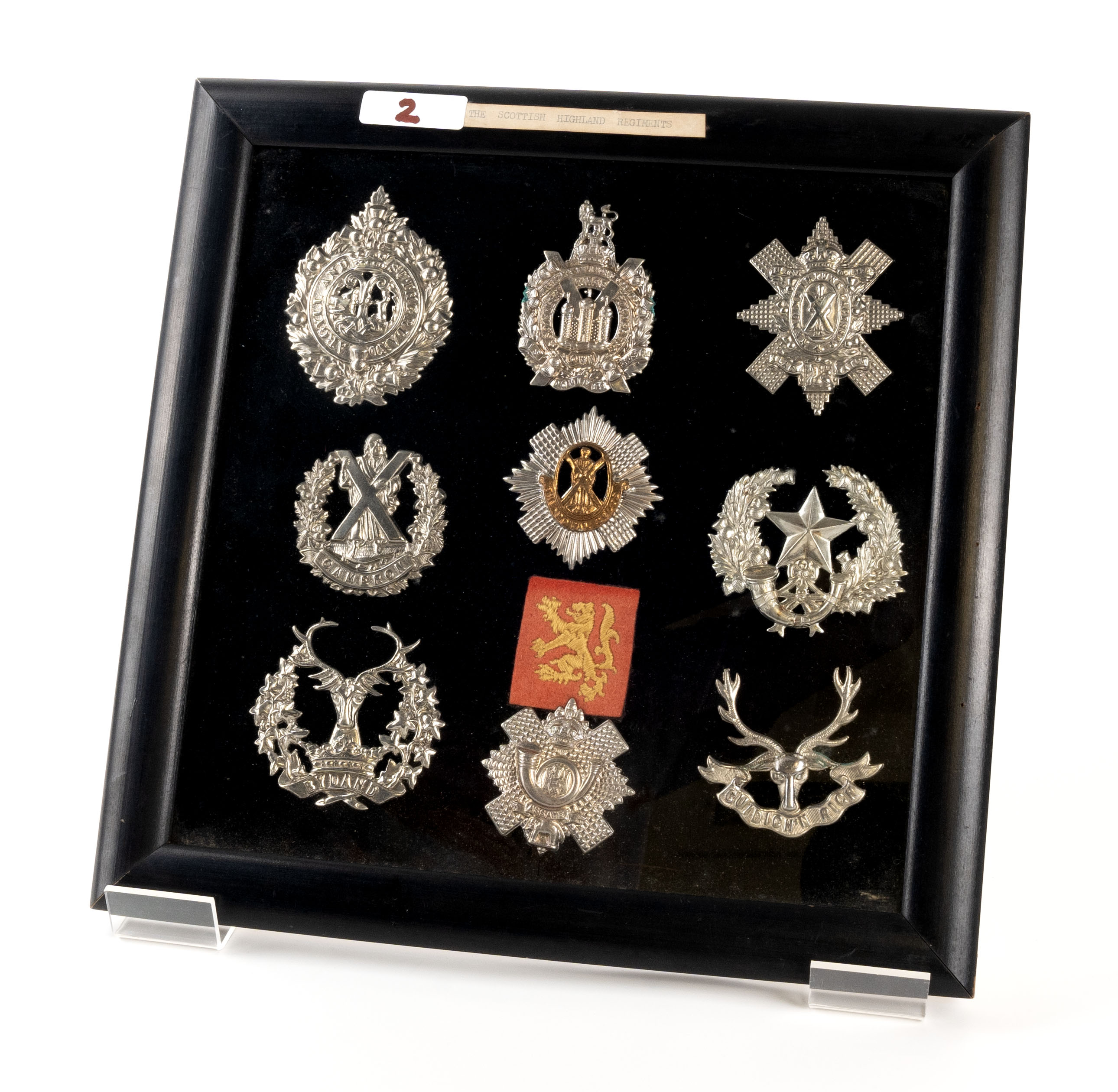 Badges - Scottish Highland Regimental Badges (9 items)