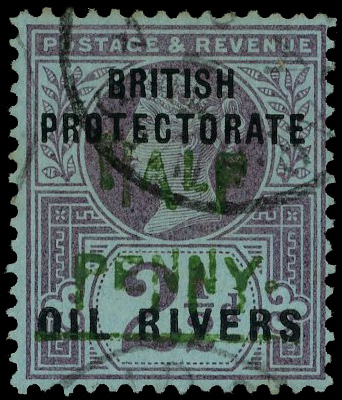 Niger Coast SG 33 used