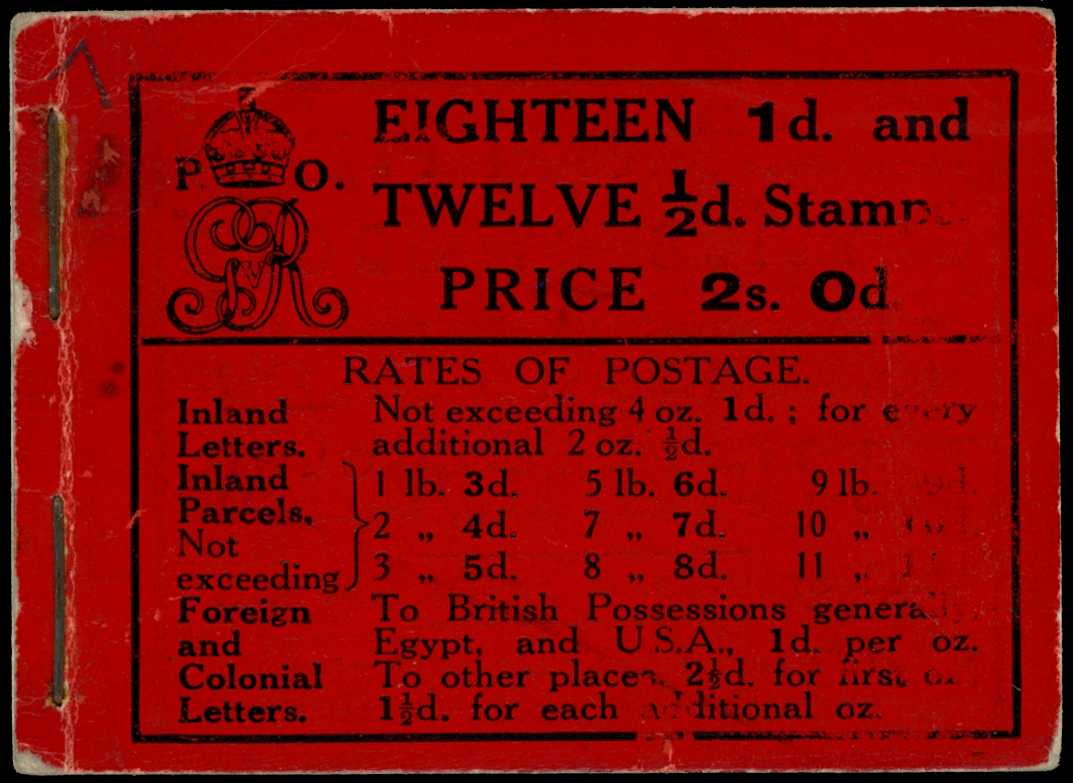 1912 2/- (Edition #14) with all panes...