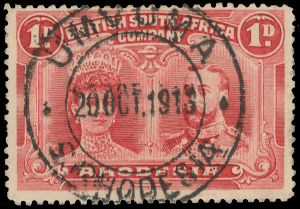 OMVUMA DC 25 OCT 1911 spelling error for UMVUMA