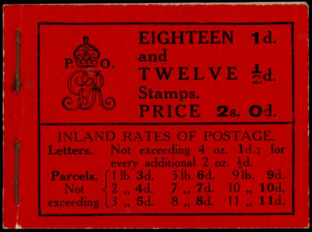 1912 2/- (Edition #13) with perfs good to...
