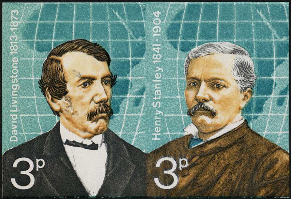 Proof: 1973 3p British Explorers, Livingstone...