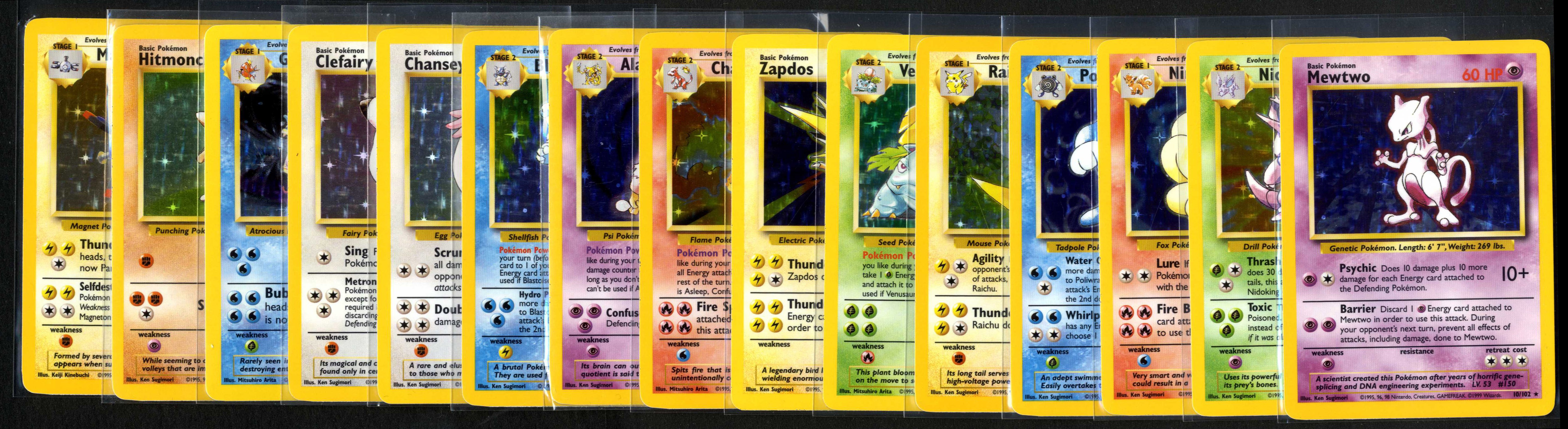Pokémon TCG - Base Set 1999-2000 Collection #96 Cards