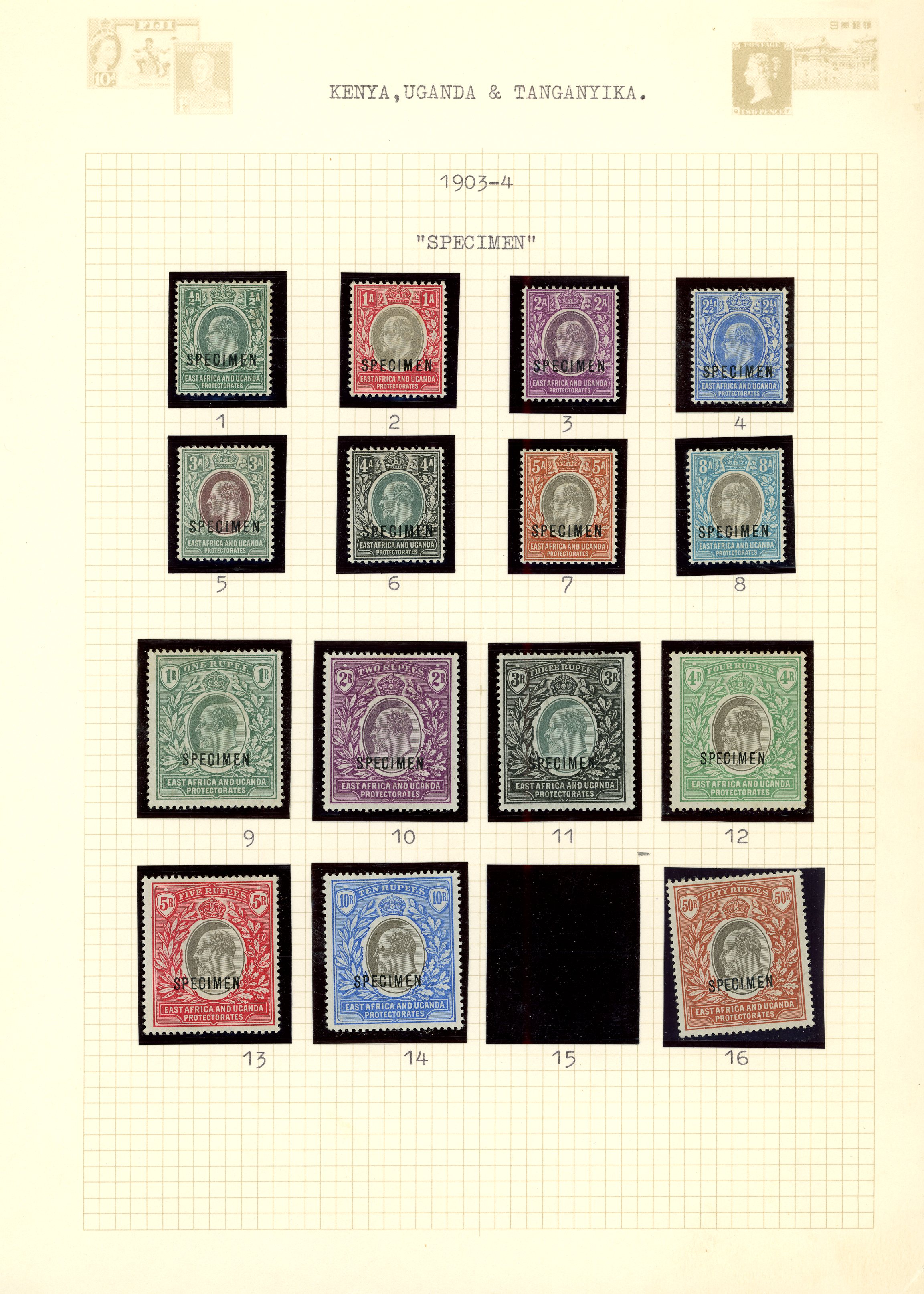 1903-10 mint and used collection arranged...