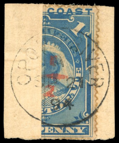 Niger Coast SG 57 used