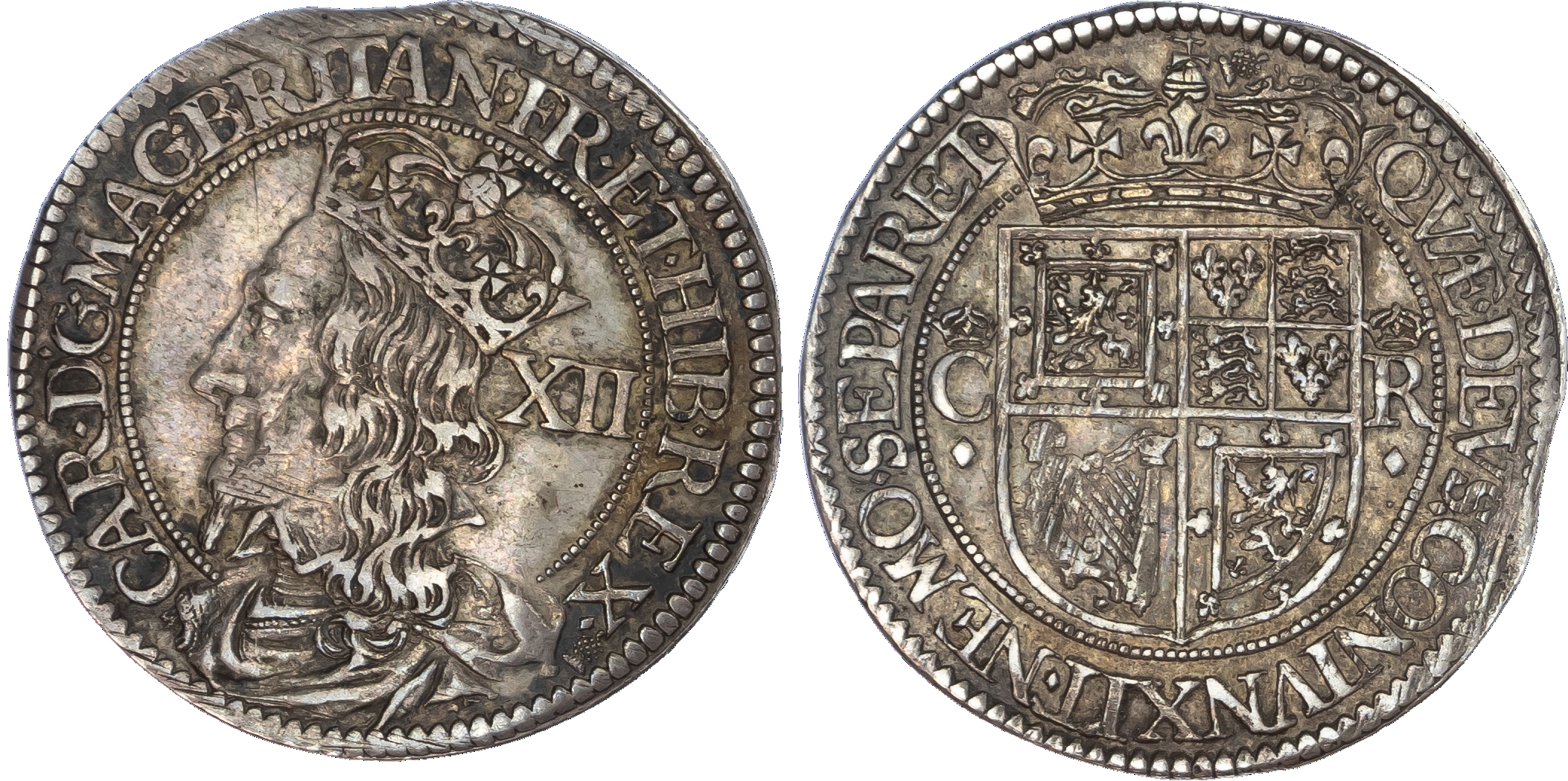Scotland, Charles I (1625‑1649). AR 12 Shillings struck 1637‑1642.