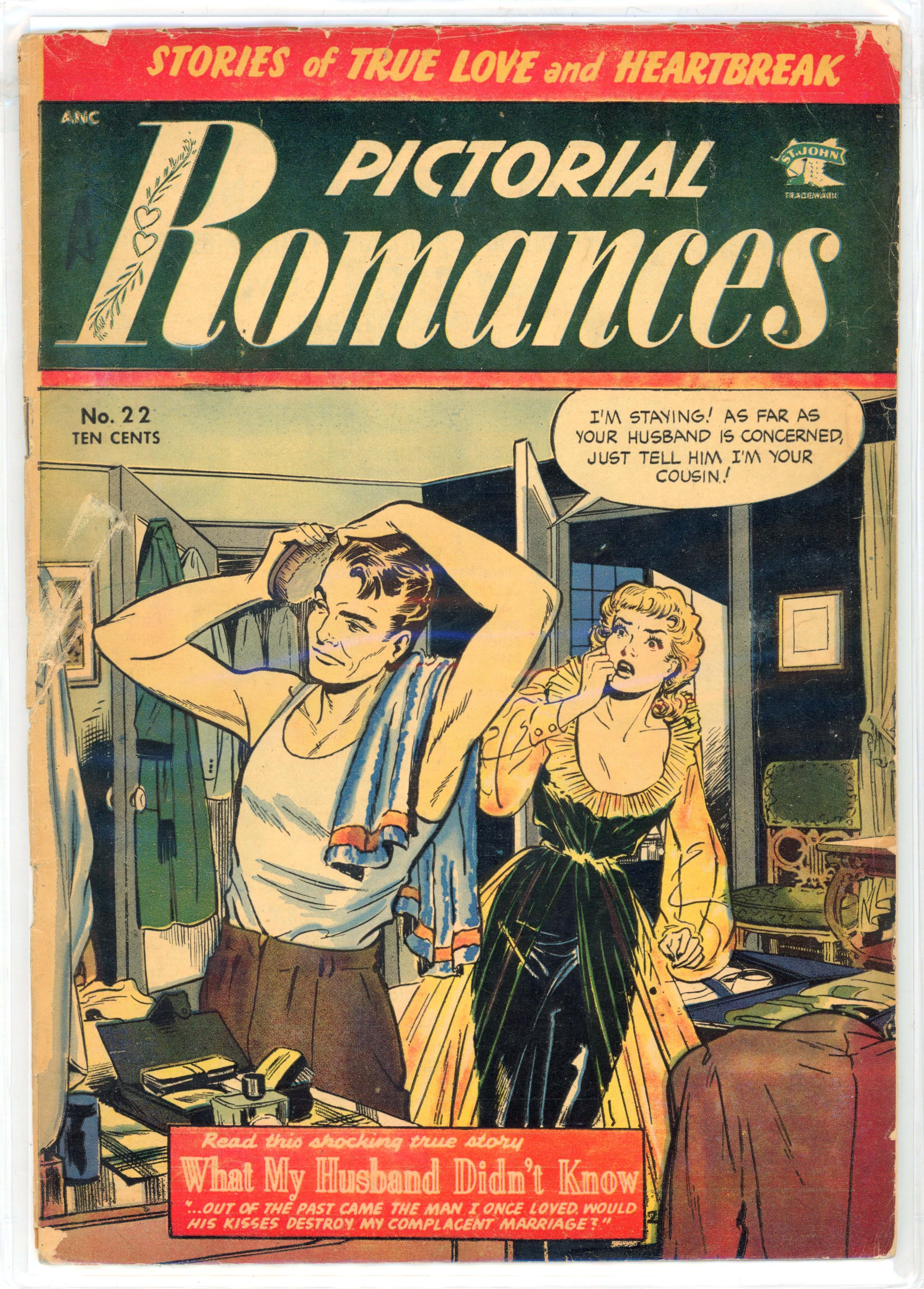 †Pictorial Romances #22 (St John, 1953)