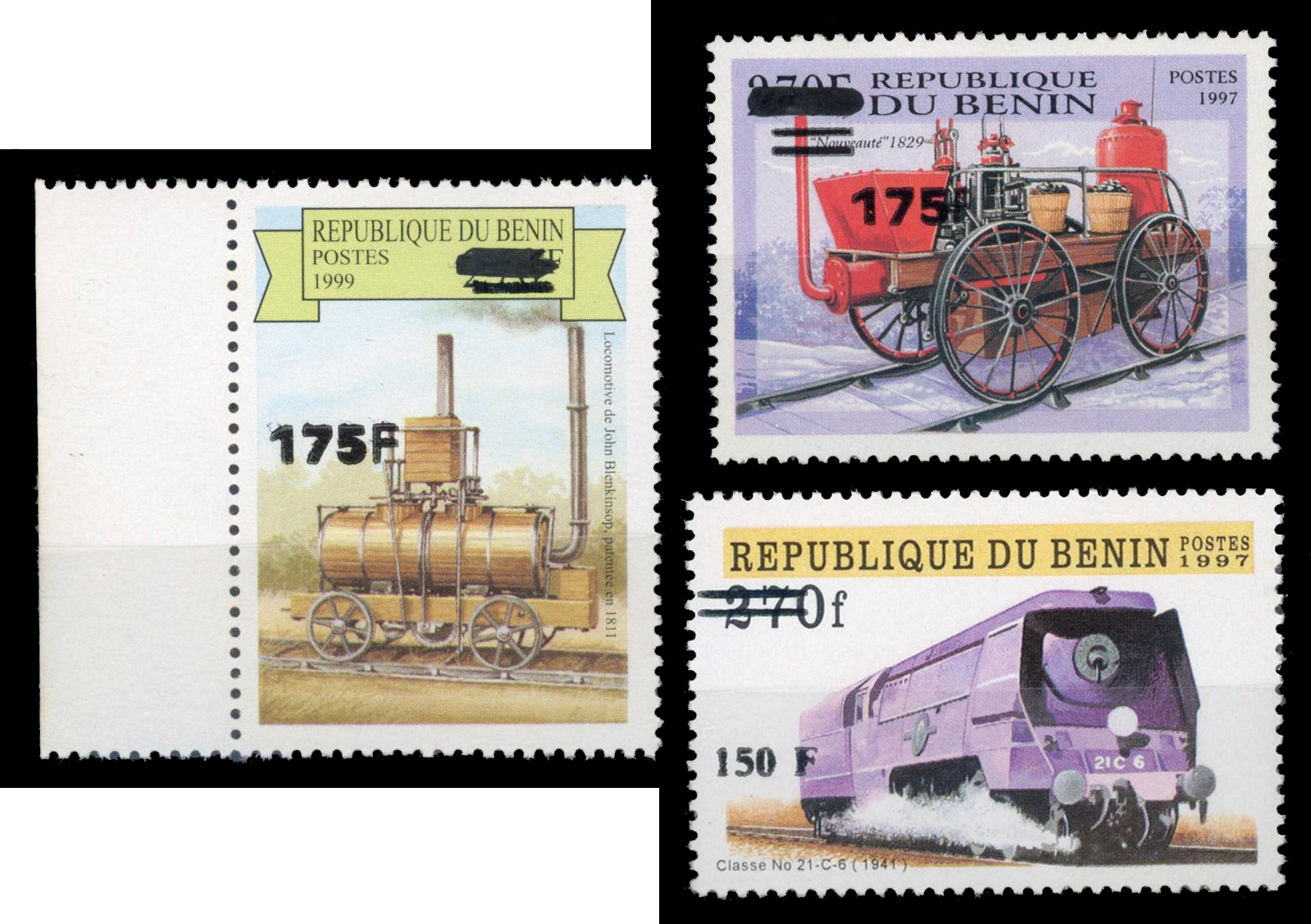 Benin 1990s accumulation of Railway surcharge issues