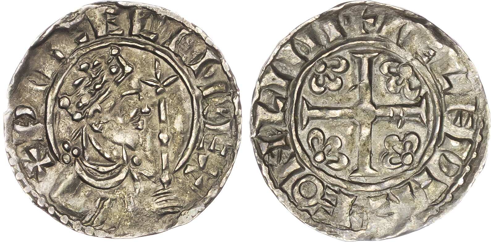 William I (1066-1087), AR Penny, Profile Right type, London mint, Ælfwine as moneyer.