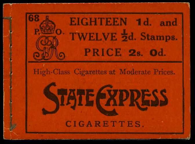 1917 (November) 2/- booklet (#68), panes...