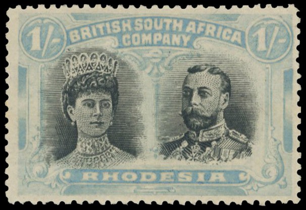 1s black and turquoise-blue RSC F mint