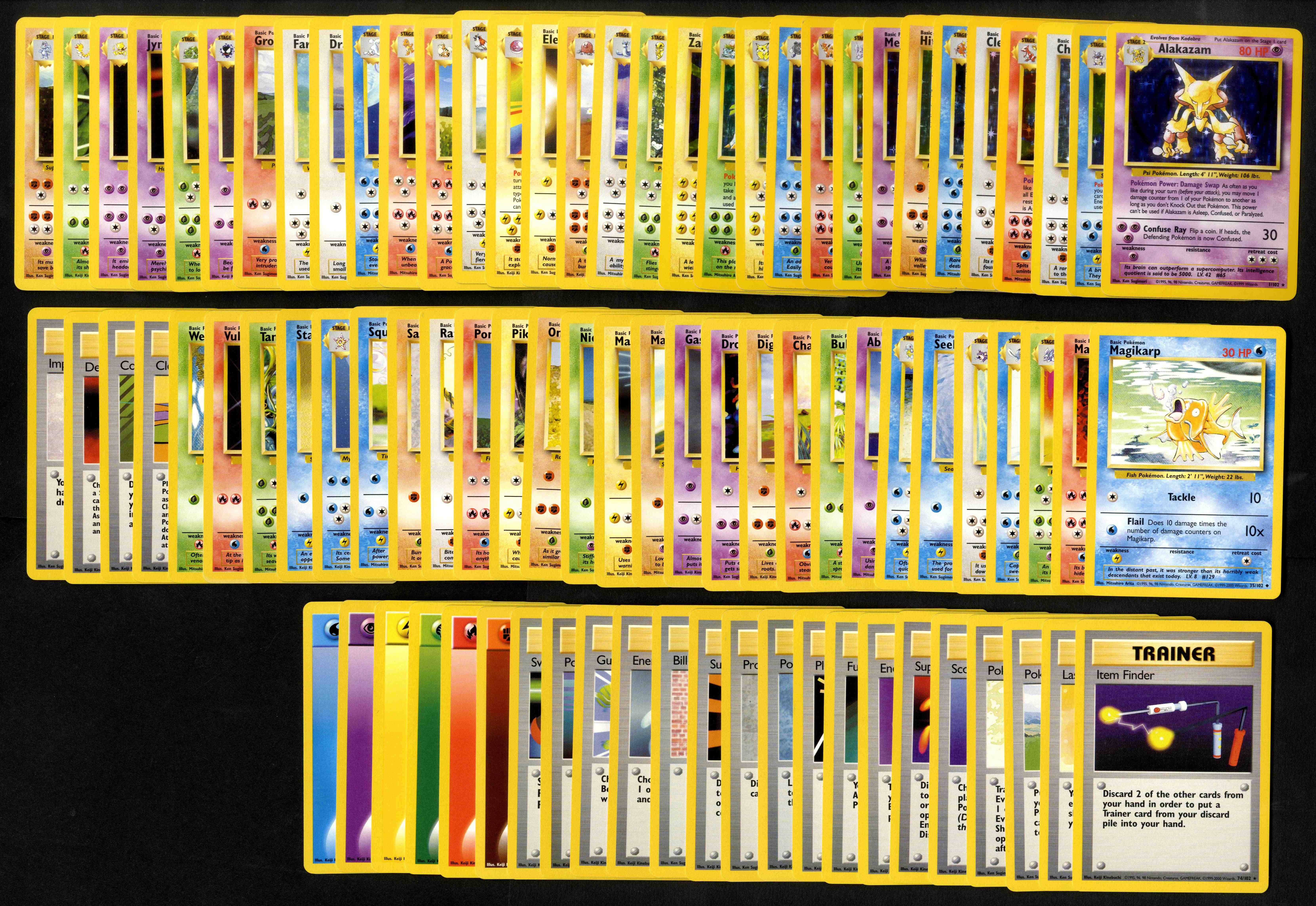 Base Set 1999-2000 Collection - Partially Complete - 91/201