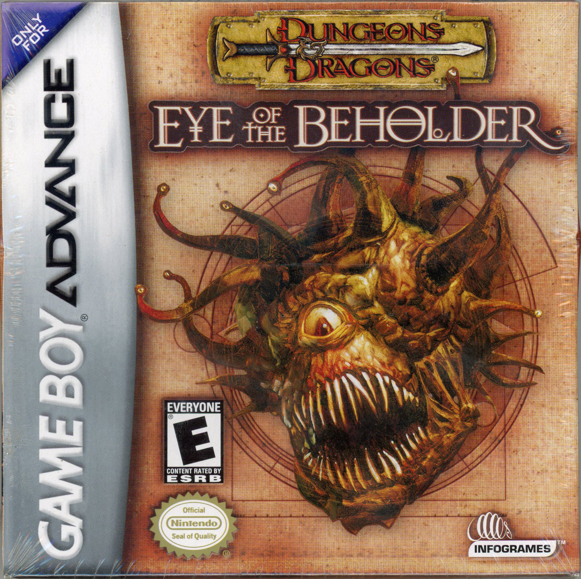 Nintendo - Dungeons & Dragons Eye of the Beholder  - Game Boy Advance - Sealed