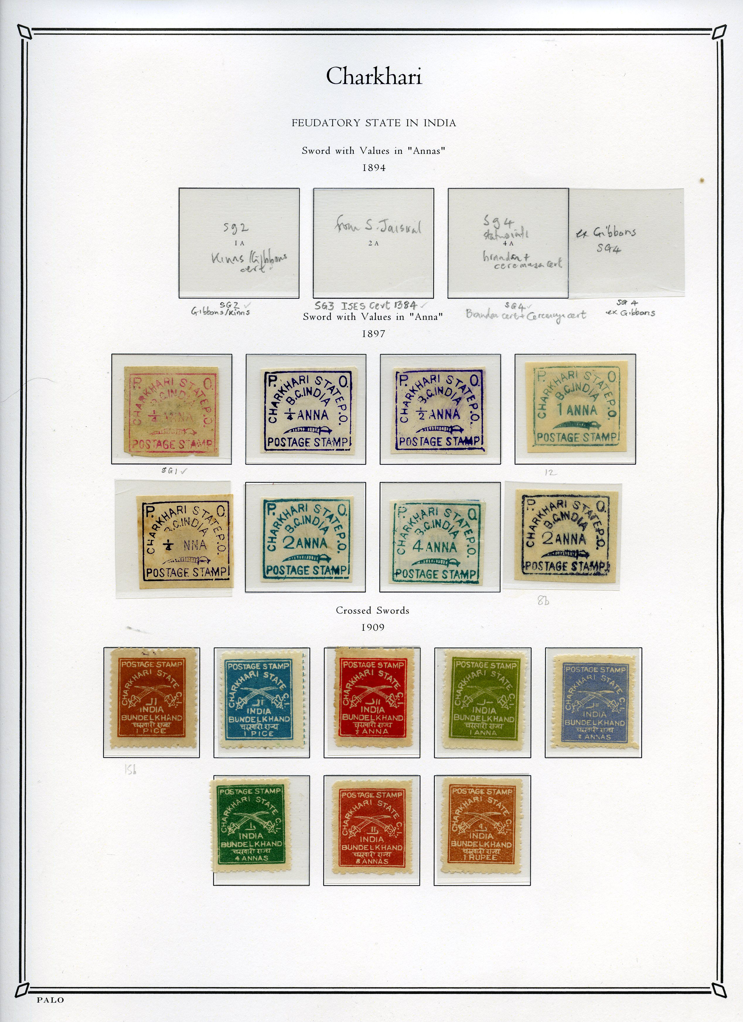 1894-47 mint and used collection neatly...
