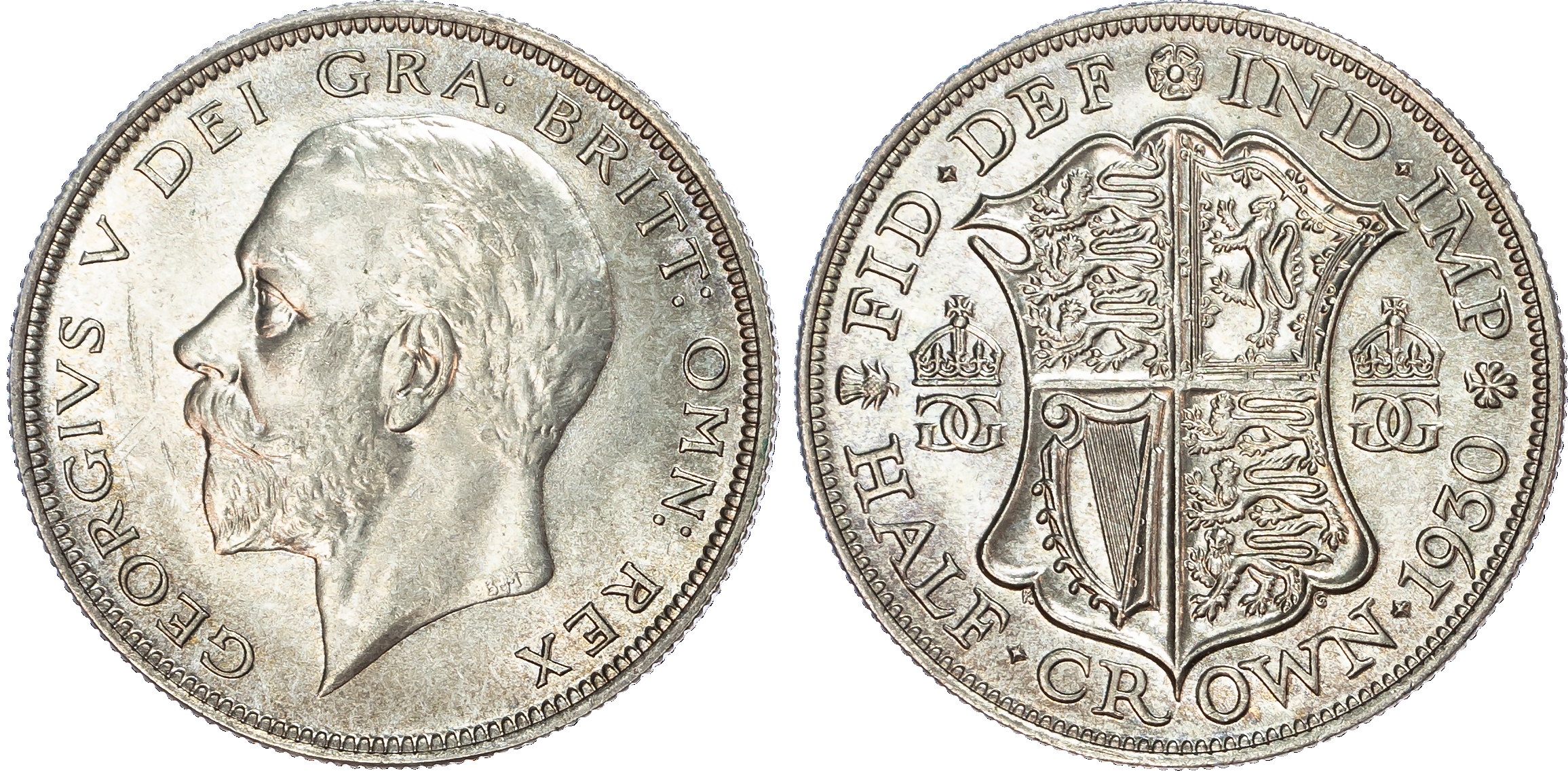 George V (1910-1936), Halfcrown, 1930
