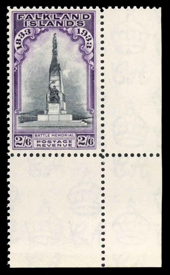 SG 135 1933 Centenary 2/6d mint