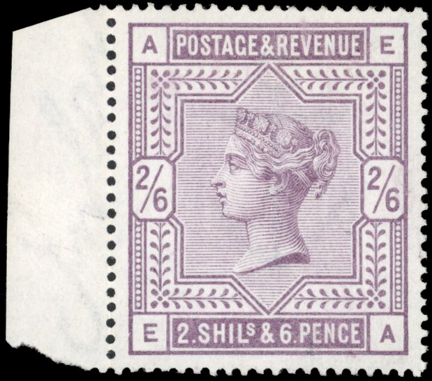 GB 1880-83 2s6d lilac mint