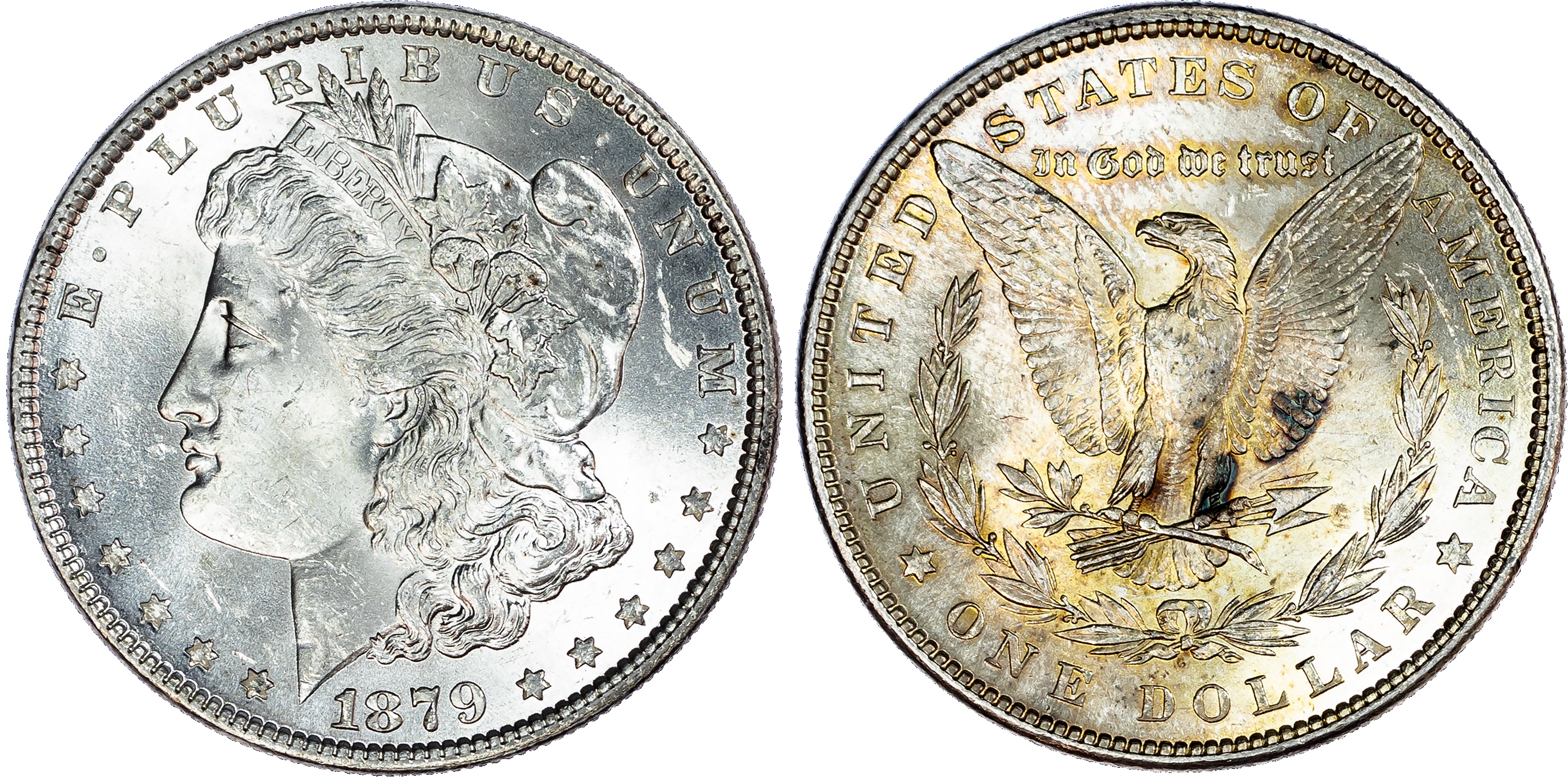 USA, silver Morgan Dollar, 1879