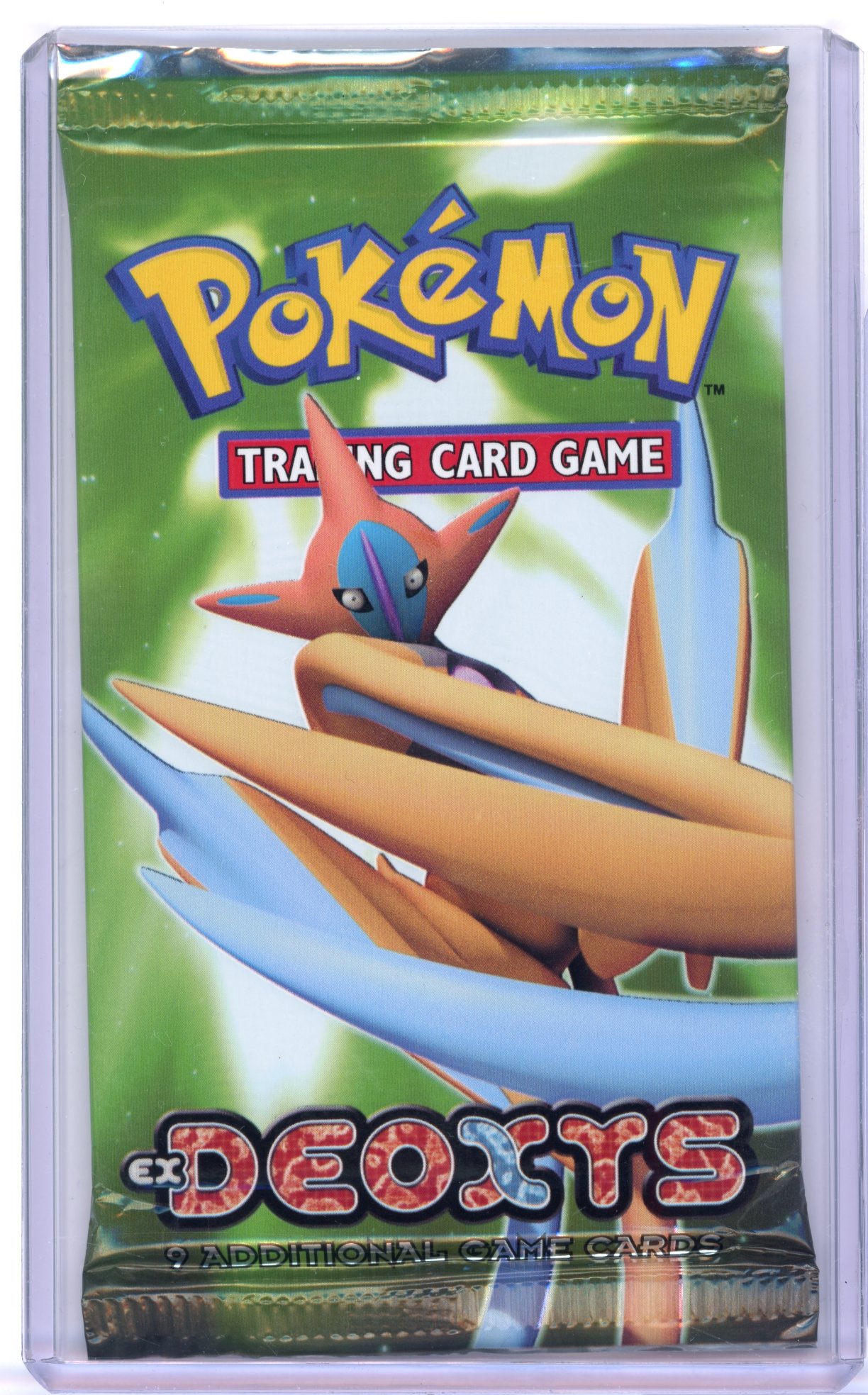 EX Deoxys Sealed Booster Pack - Deoxys Attack Forme Artwork (17.55g)