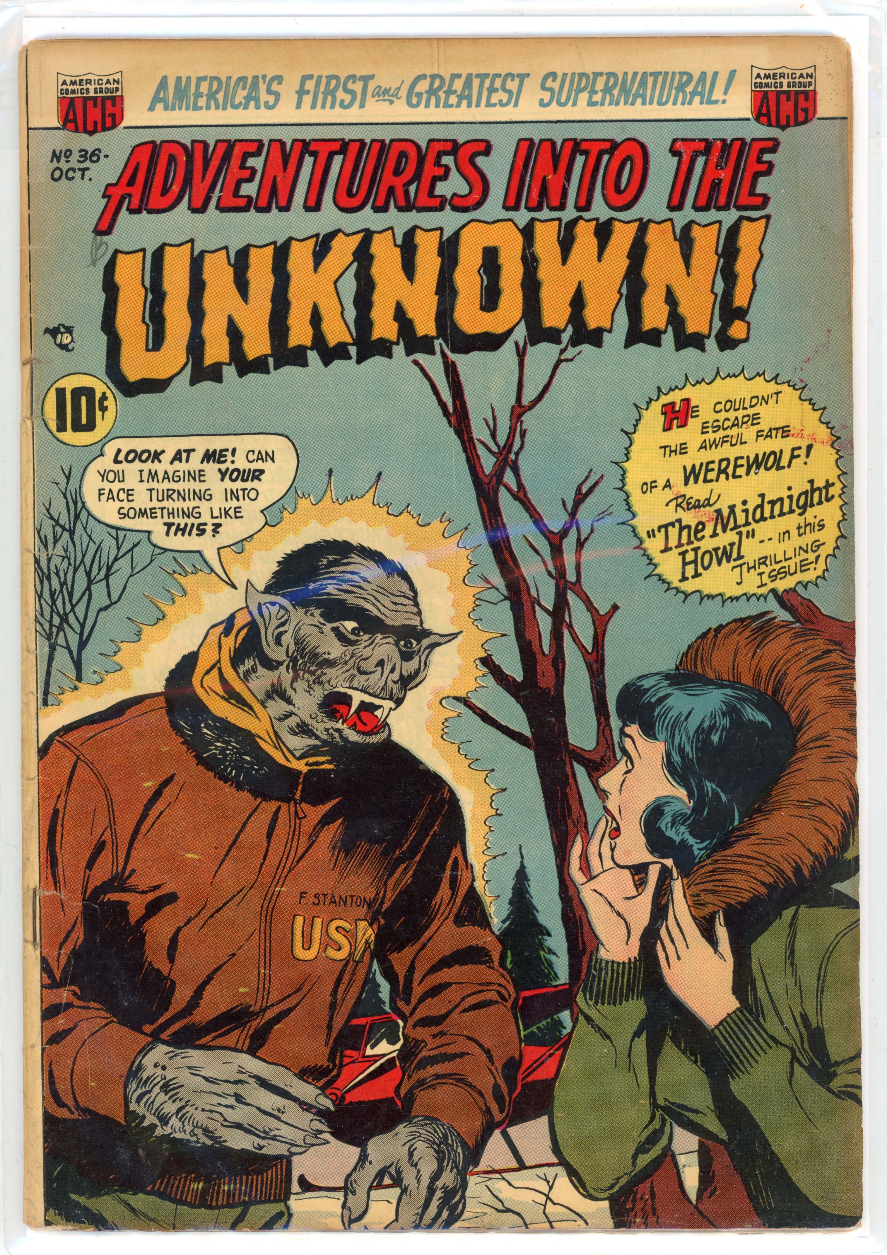 Adventures Into The Unknown! #36 (ACG, 1952)