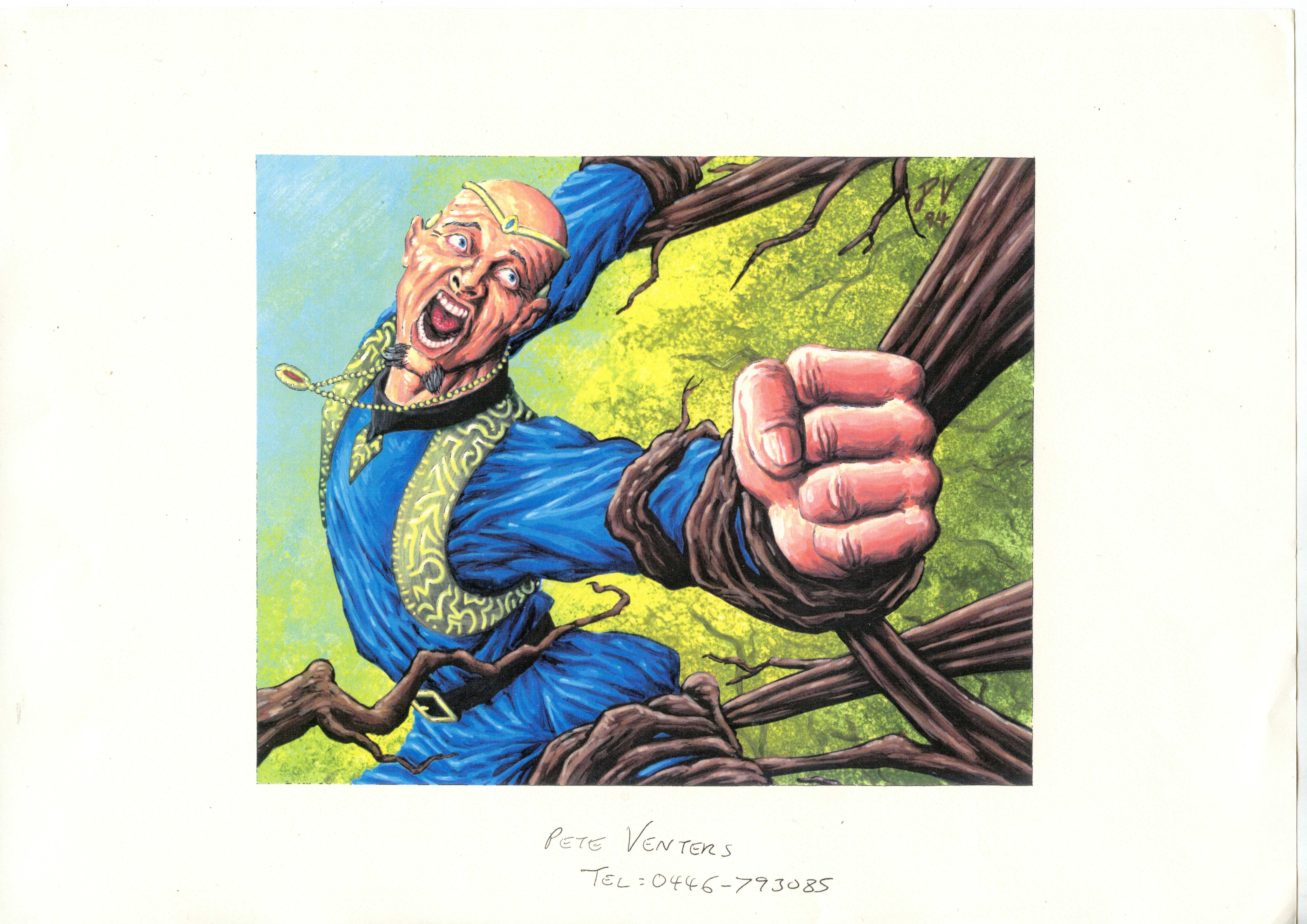 Magic the Gathering - Artist Archival Material by Pete Venters