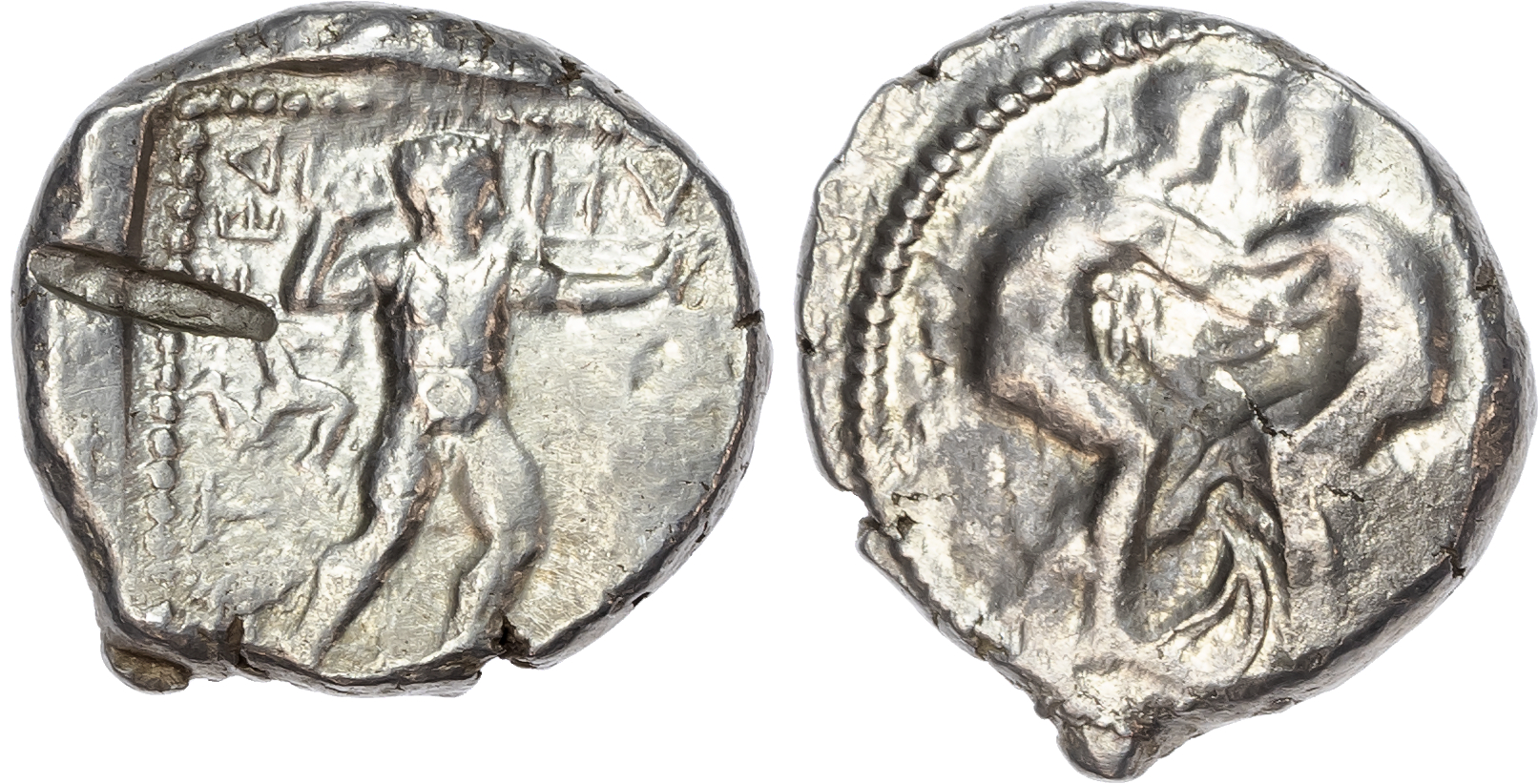 Pamphylia, Aspendos (c. 380/75-330/325 BC) AR Stater, 10.95g. 