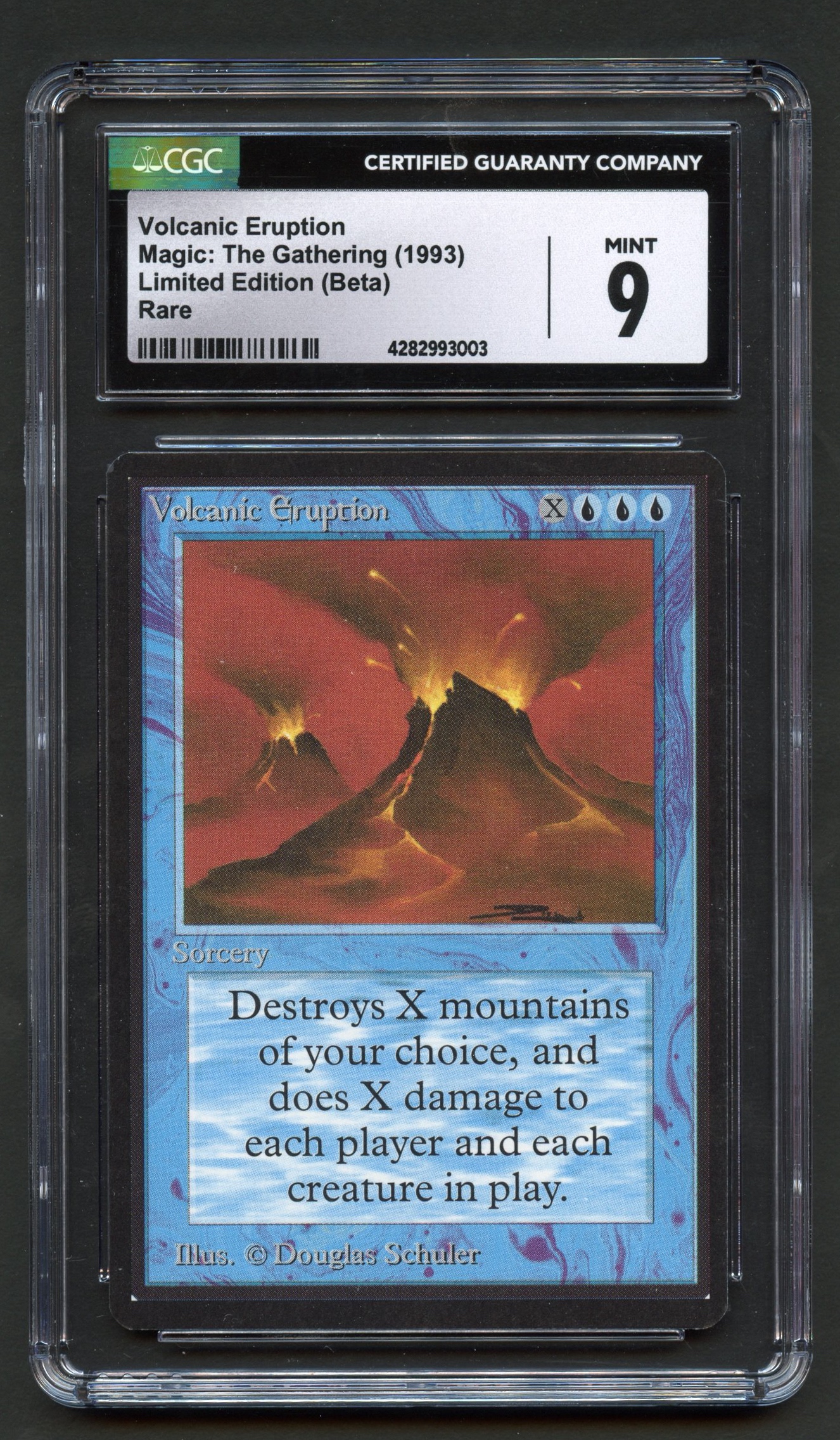 CGC 9 Volcanic Eruption - Limited Edition Beta 1993