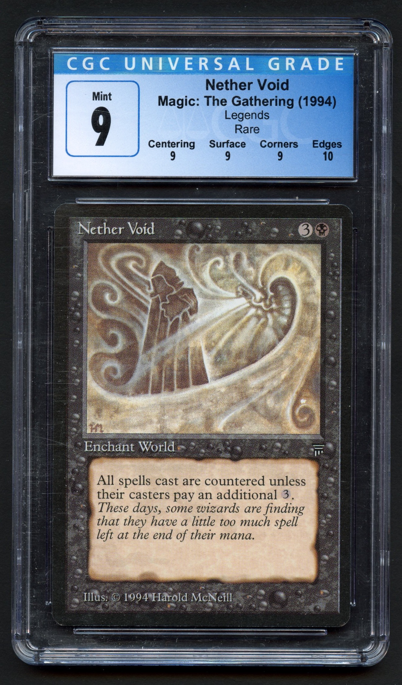 CGC 9 Nether Void - Legends 1994