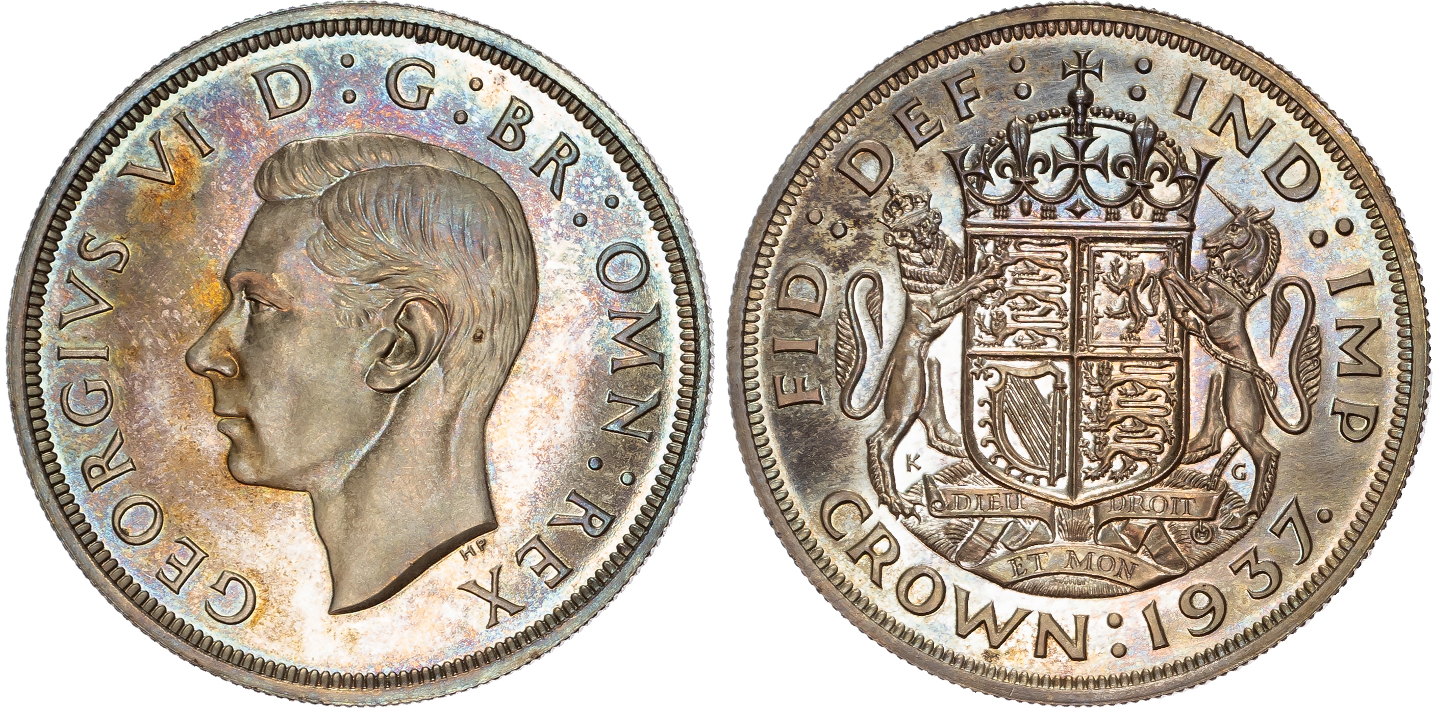 George VI (1936-1952) Coronation Proof Set, 1937.