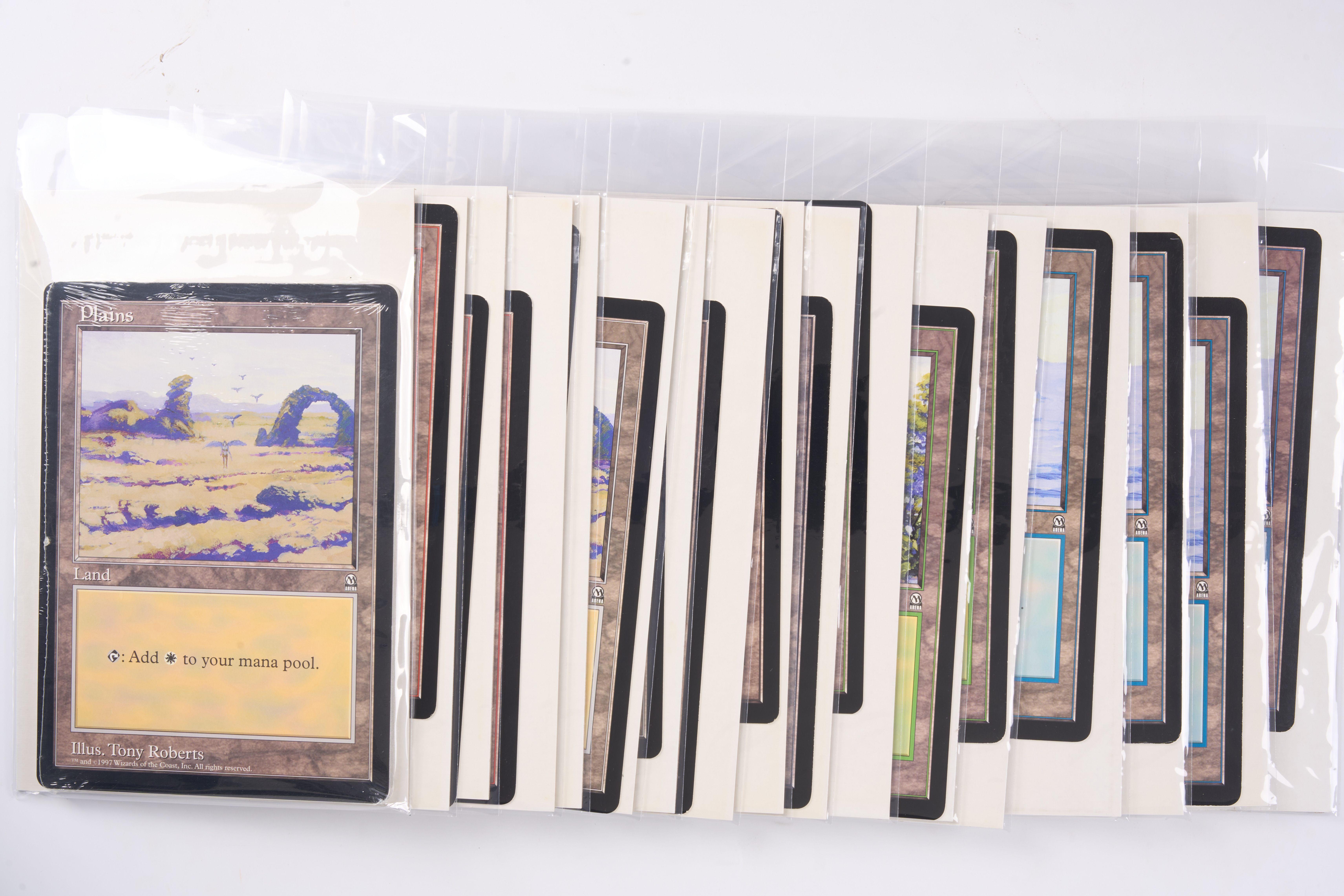 Oversized Basic Lands Arena Promos - x27 Cards