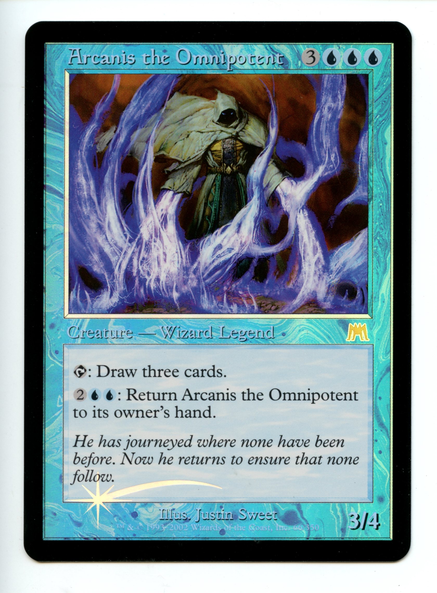 Magic: The Gathering - Arcanis the Omnipotent FOIL - Onslaught - Near Mint