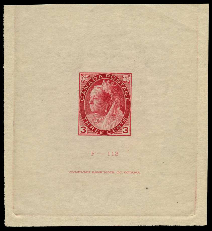 1898-1902 3c die proof in carmine (issued...