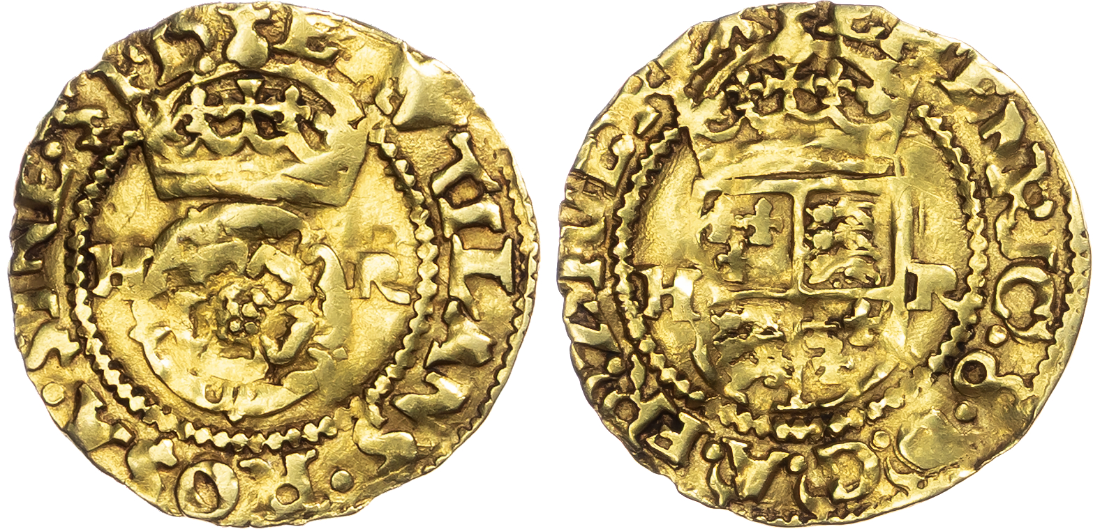 Edward VI (1547-1553), Coinage in the name of Henry VIII (1547-1551), AV Halfcrown.