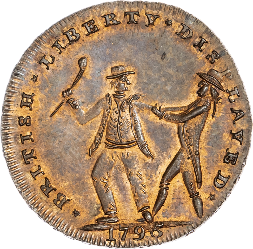 London - Holborn, Thomas Spence Halfpenny 1796