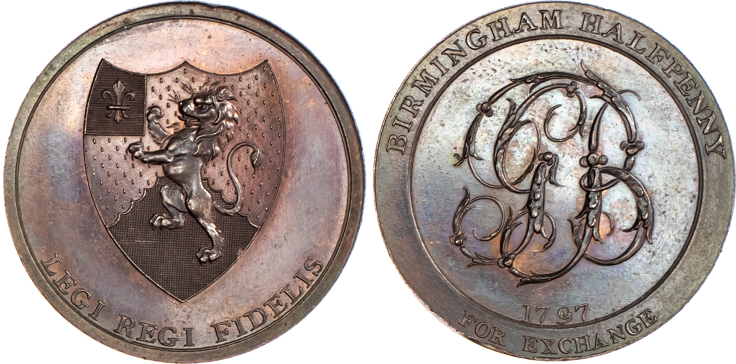 Birmingham, George Barker Junior Halfpenny...