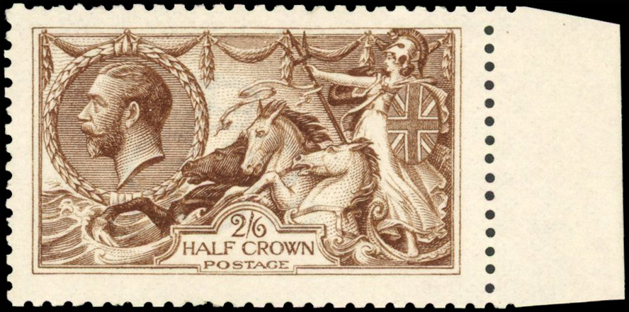 GB SG 406 1915 2s6d chestnut mint