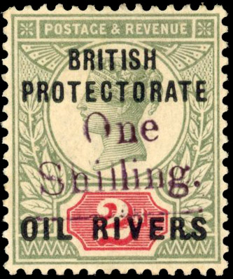 Niger Coast SG 37 mint